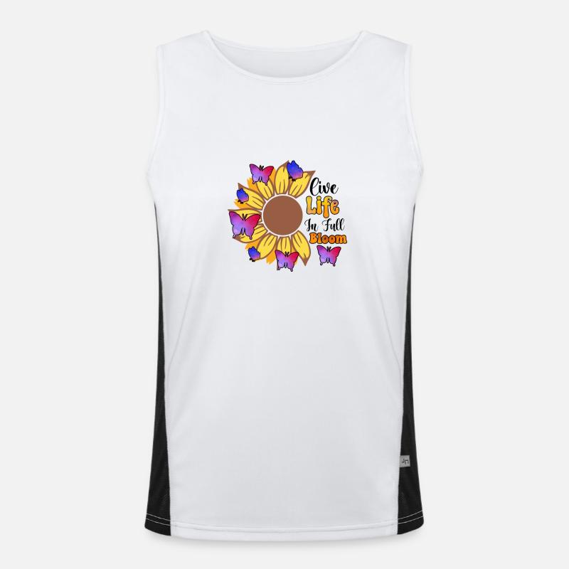 Live LIfe Men's Functional Contrast Tank Top 