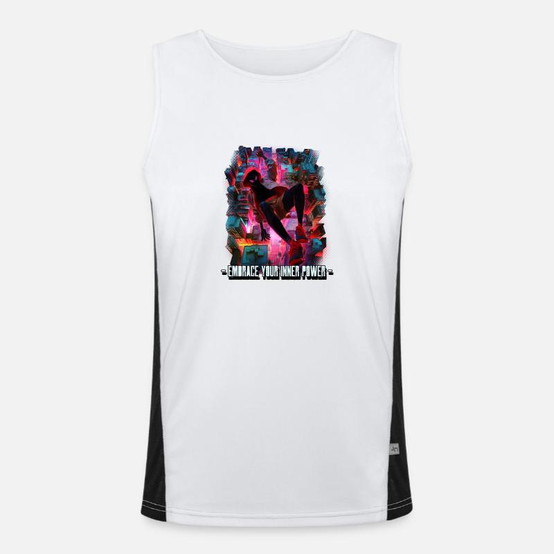 Embrace Your Inner Power Men's Functional Contrast Tank Top 