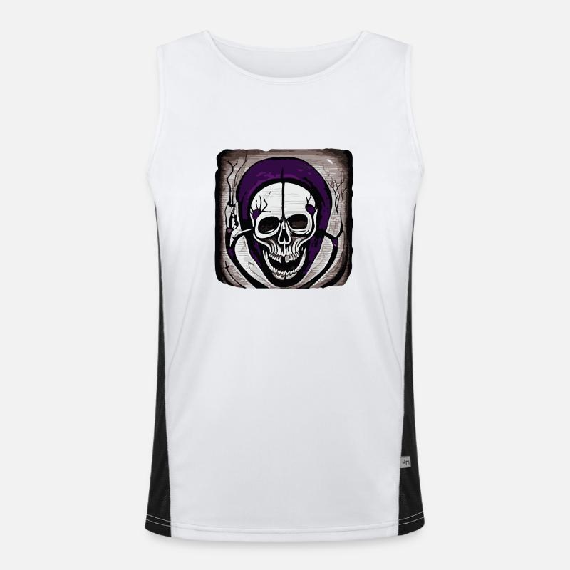 Calaverit Funktionelles Kontrast-Tank Top für Männer 