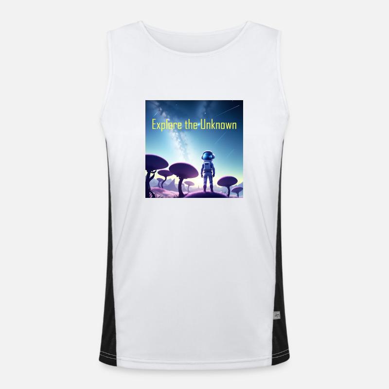 Explorez l’inconnu 2 Débardeur respirant contrasté Homme 