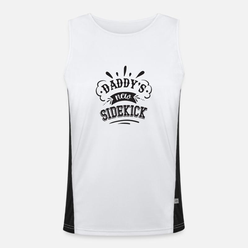 Daddy ́s new Sidekick Men's Functional Contrast Tank Top 