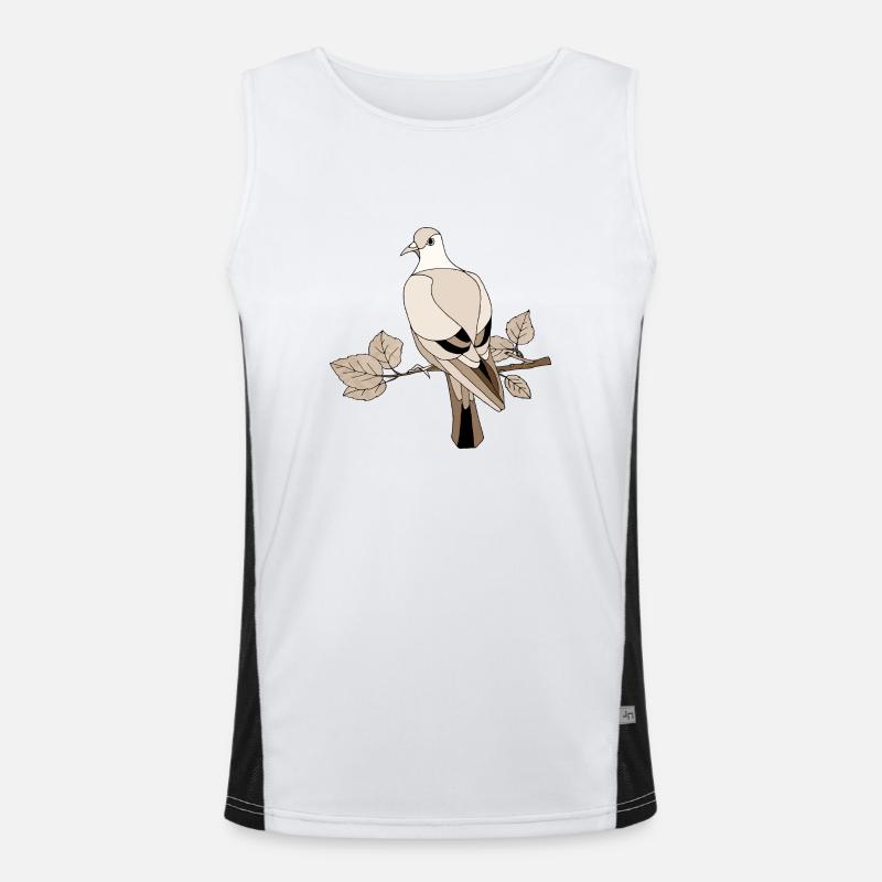 Vogel Funktionelles Kontrast-Tank Top für Männer 