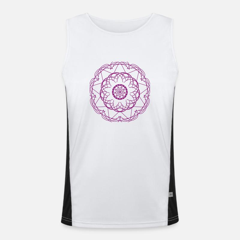 Pattern Men's Functional Contrast Tank Top 