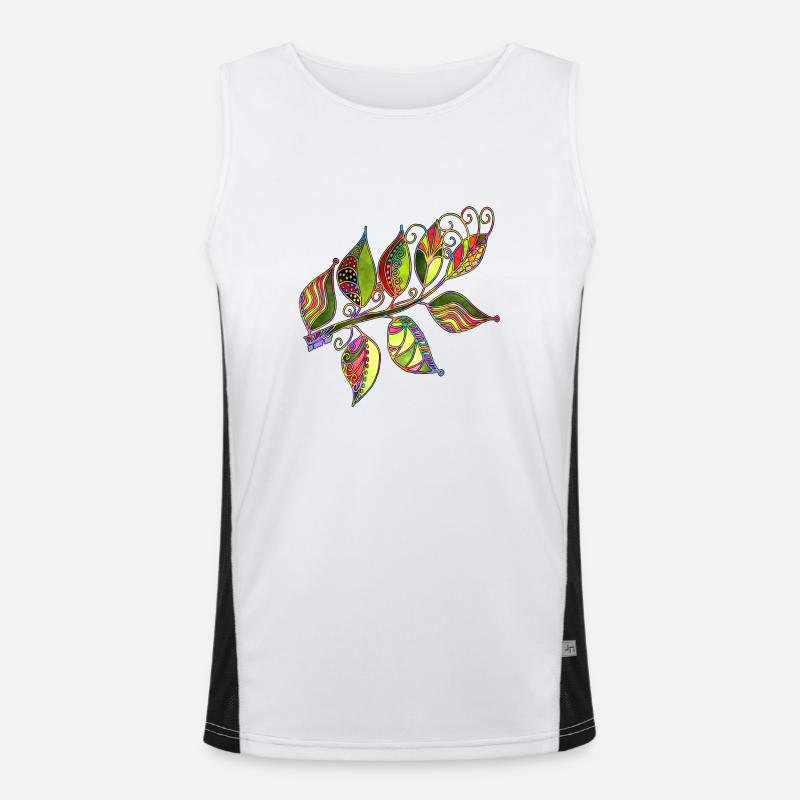 List Men's Functional Contrast Tank Top 