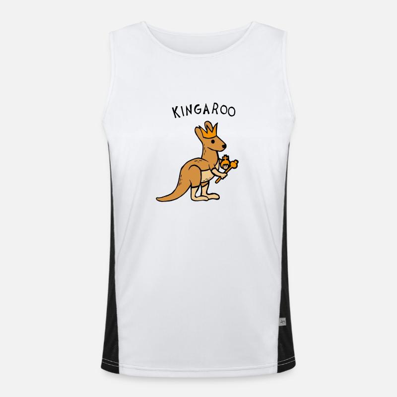 Kingaroo Kangaroo Men's Functional Contrast Tank Top 