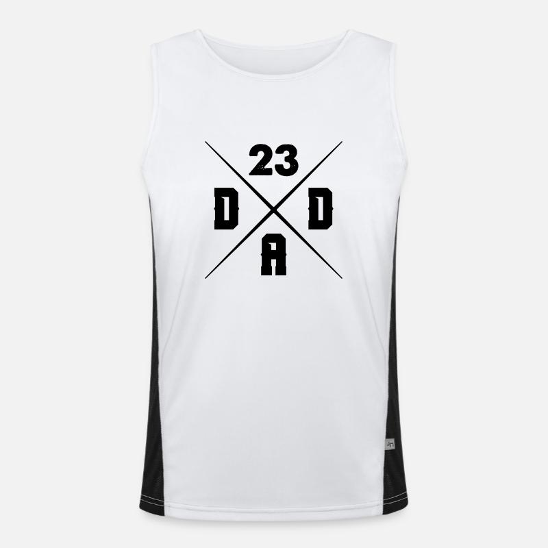 dad 23 Men's Functional Contrast Tank Top 