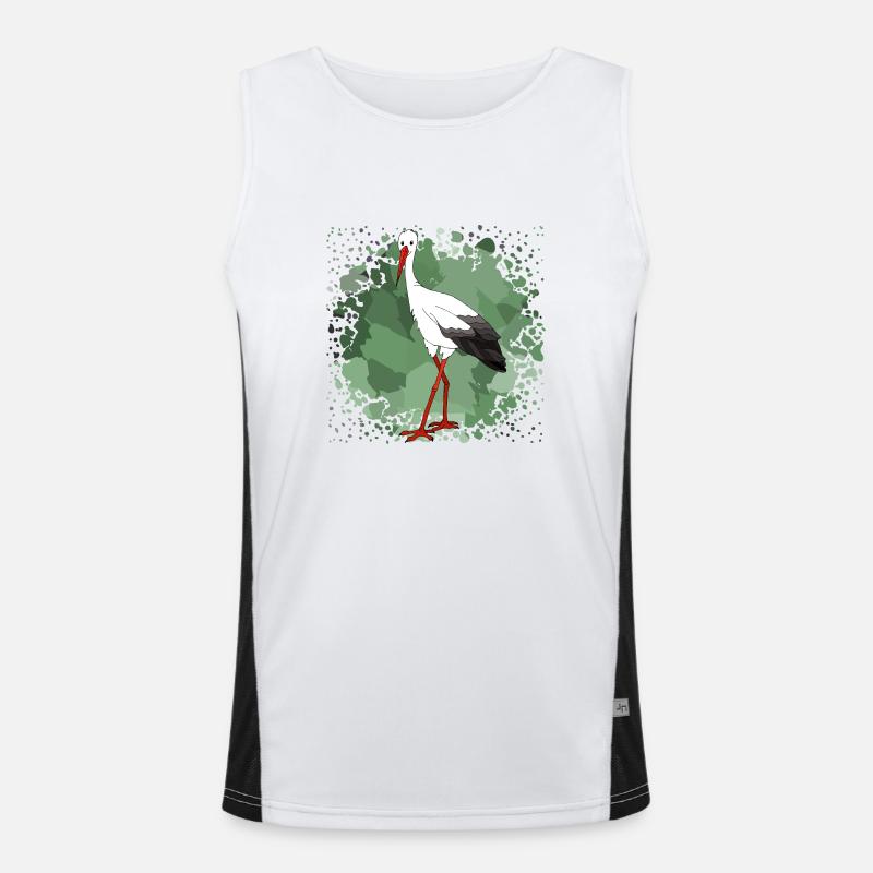 Stork Men's Functional Contrast Tank Top 