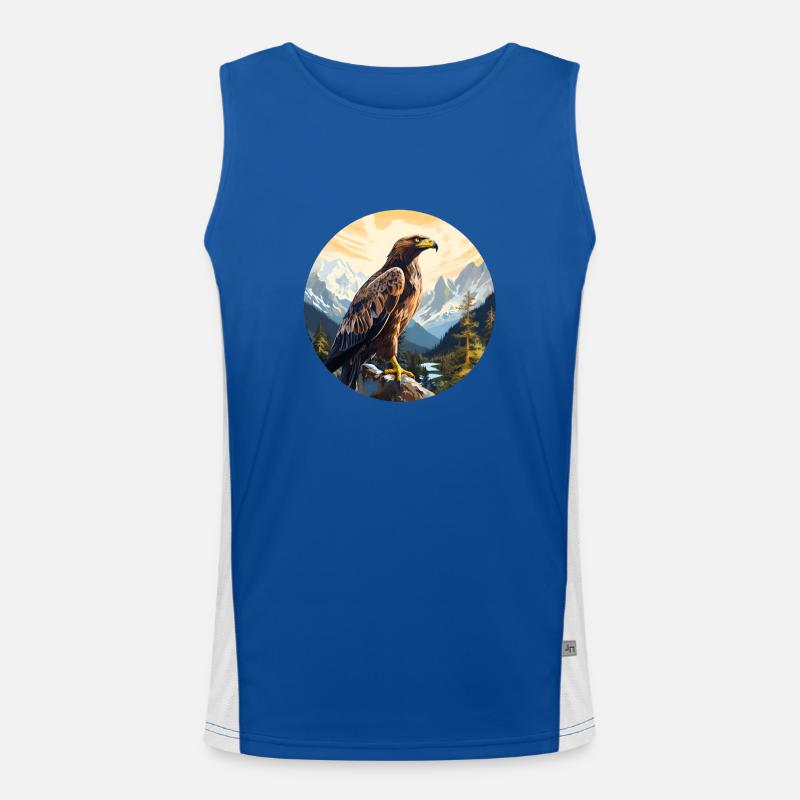 Golden Eagle Men's Functional Contrast Tank Top 