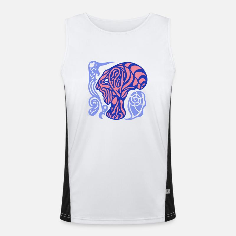 Consider together. Every angle counts Men's Functional Contrast Tank Top 