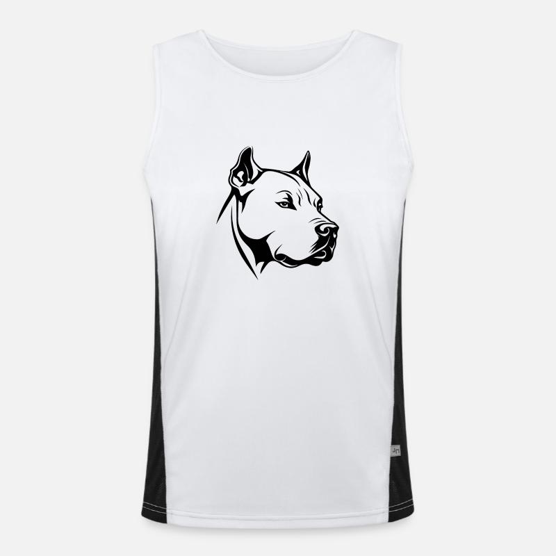 Pitbull Débardeur respirant contrasté Homme 