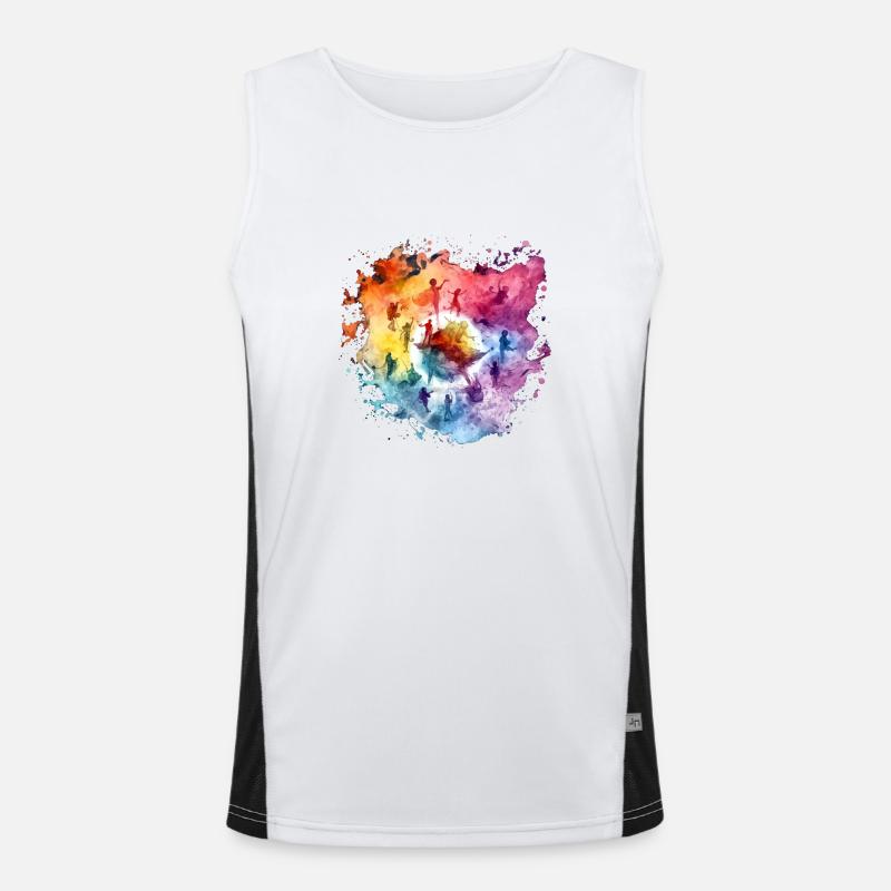 Nuée d'anges Débardeur respirant contrasté Homme 