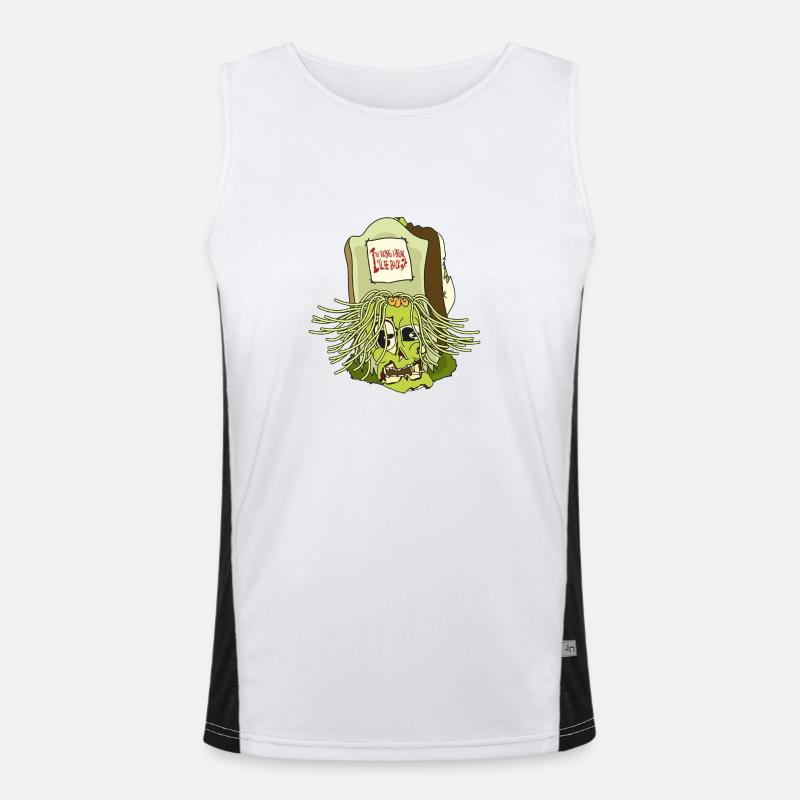 ICH NEHME Funktionelles Kontrast-Tank Top für Männer 
