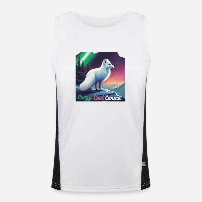 Crazy Arctic Fox Men's Functional Contrast Tank Top 