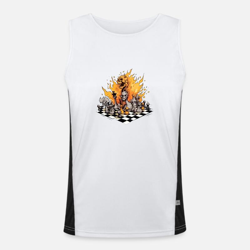 Checkmate Men's Functional Contrast Tank Top 