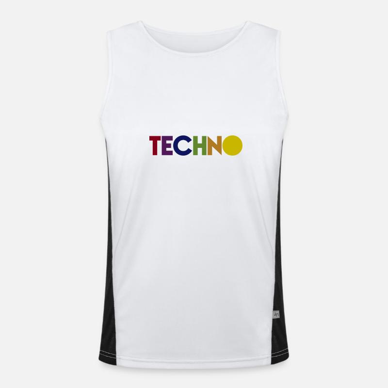 Techno Débardeur respirant contrasté Homme 