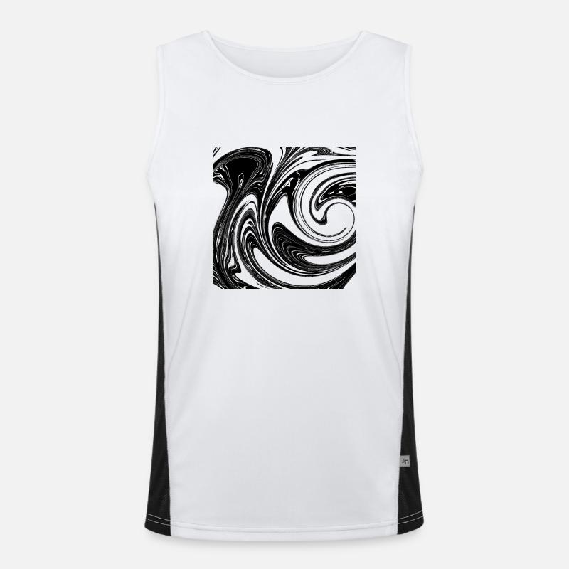 Fluidity Men's Functional Contrast Tank Top 