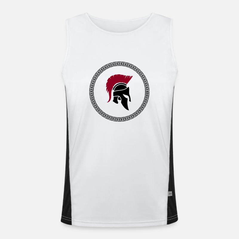 Spartans Men's Functional Contrast Tank Top 