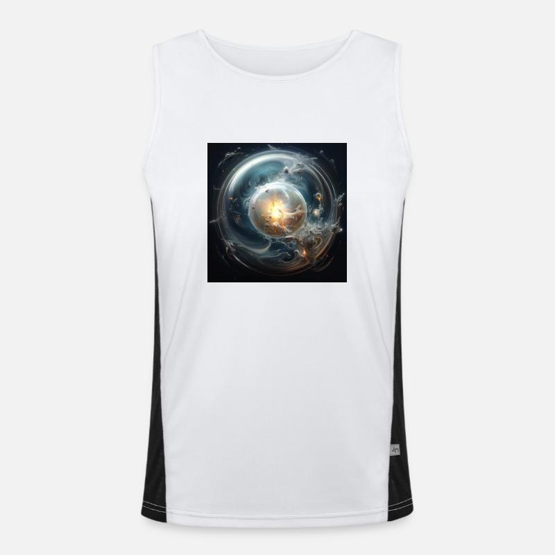 Liquid Matter Men's Functional Contrast Tank Top 