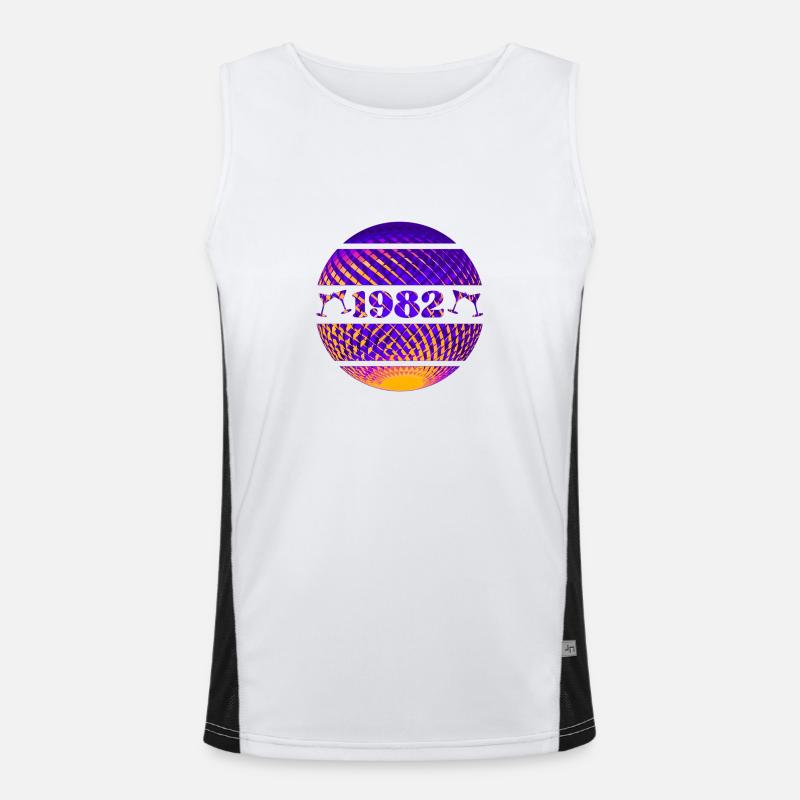 1982 Men's Functional Contrast Tank Top 