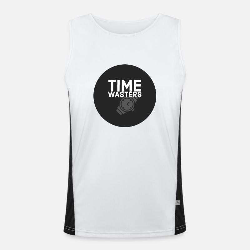 Time Wasters Men's Functional Contrast Tank Top 