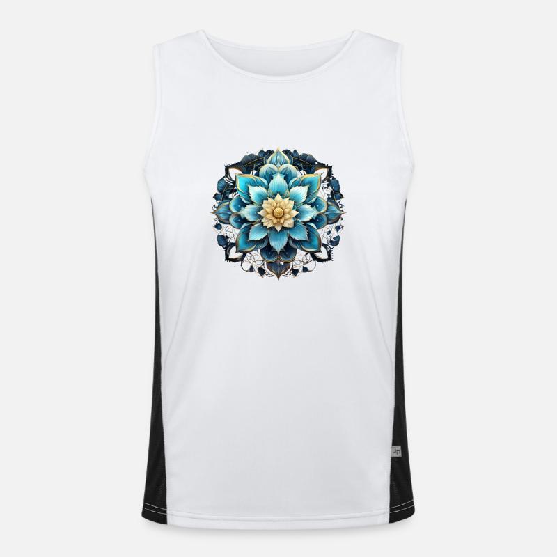 MANDALA COSMIC Débardeur respirant contrasté Homme 