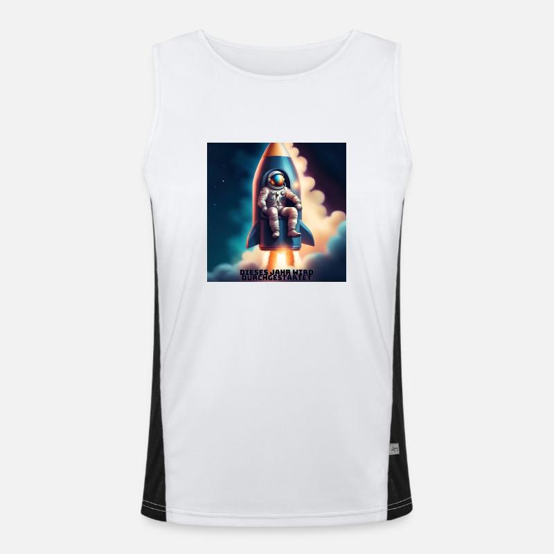 This year will take off Men's Functional Contrast Tank Top 