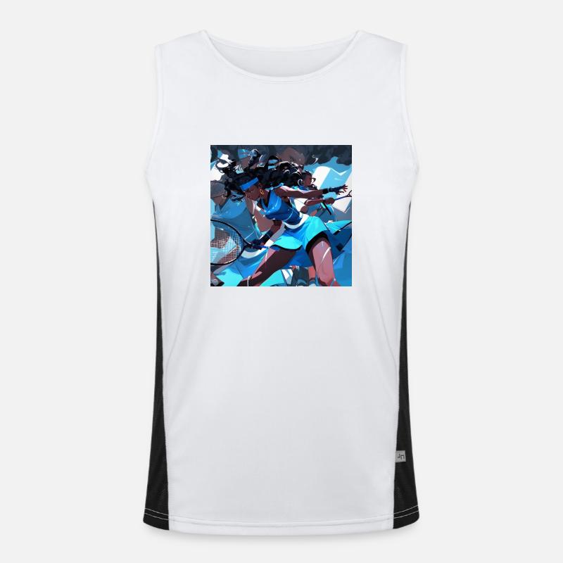 Ready for Smash! Men's Functional Contrast Tank Top 