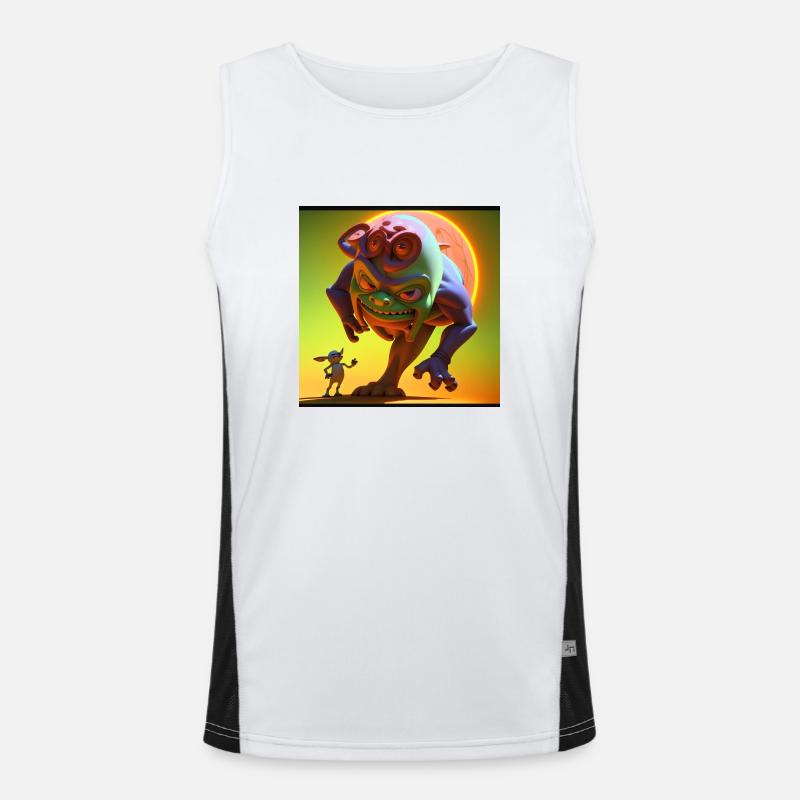 Bouffon monstre Débardeur respirant contrasté Homme 