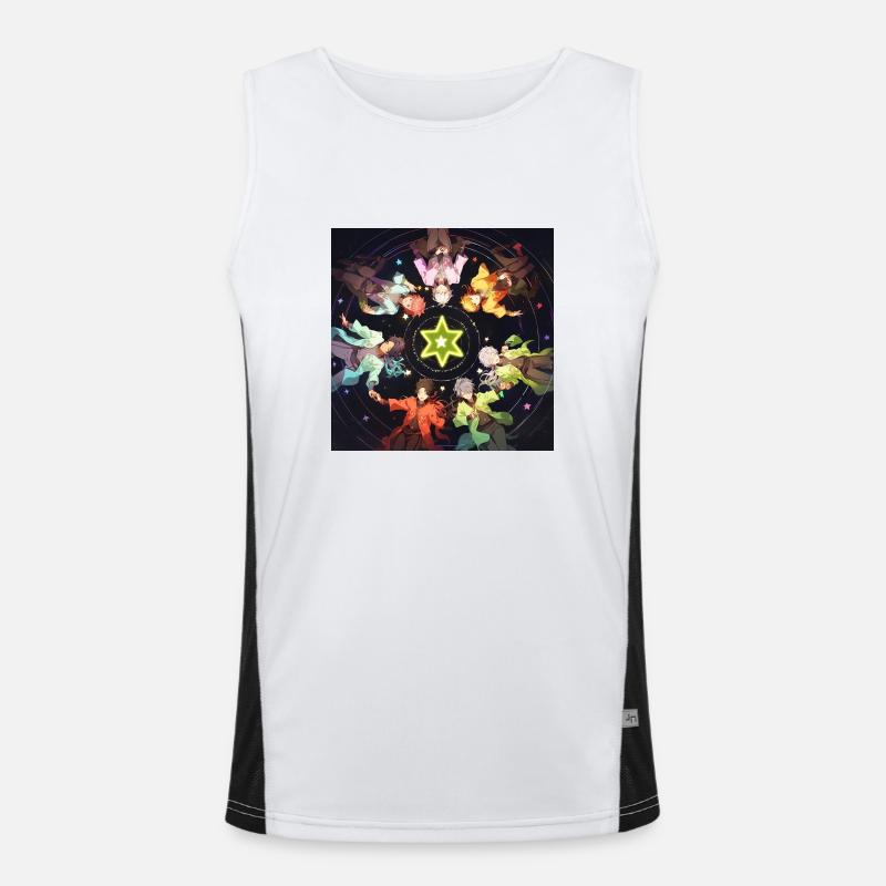 Stars Slayer Men's Functional Contrast Tank Top 