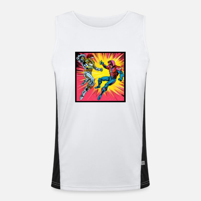 Held Funktionelles Kontrast-Tank Top für Männer 