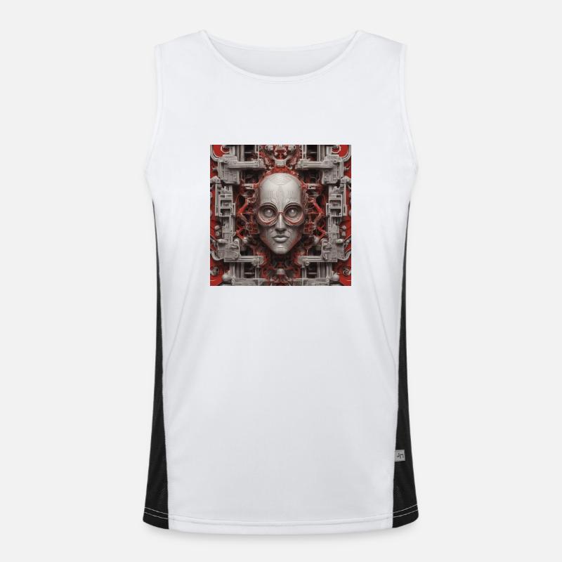 Beyond minds and machines Men's Functional Contrast Tank Top 