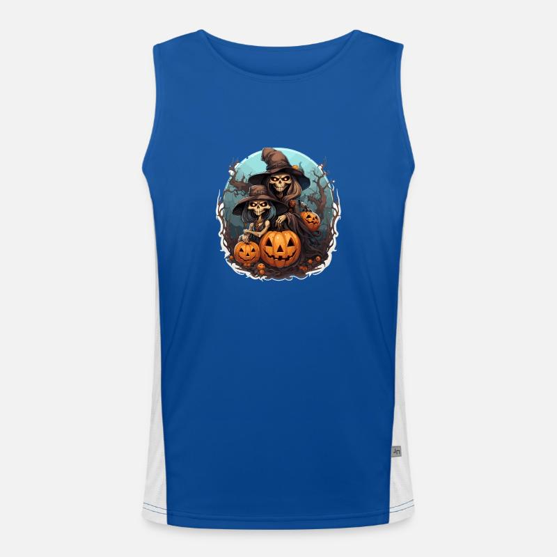 witch 10 Funktionelles Kontrast-Tank Top für Männer 