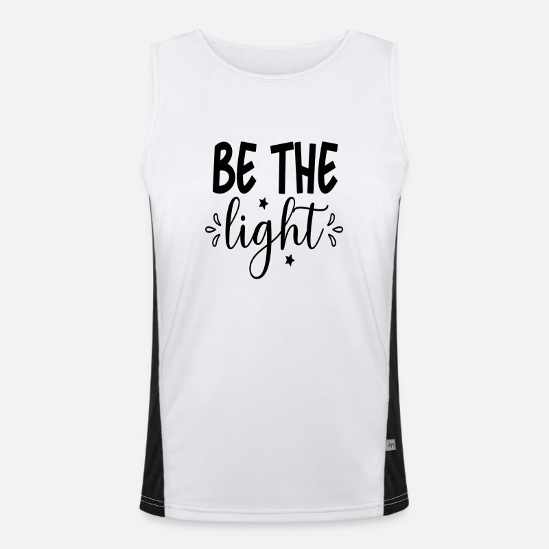 Be The Light Men's Functional Contrast Tank Top 