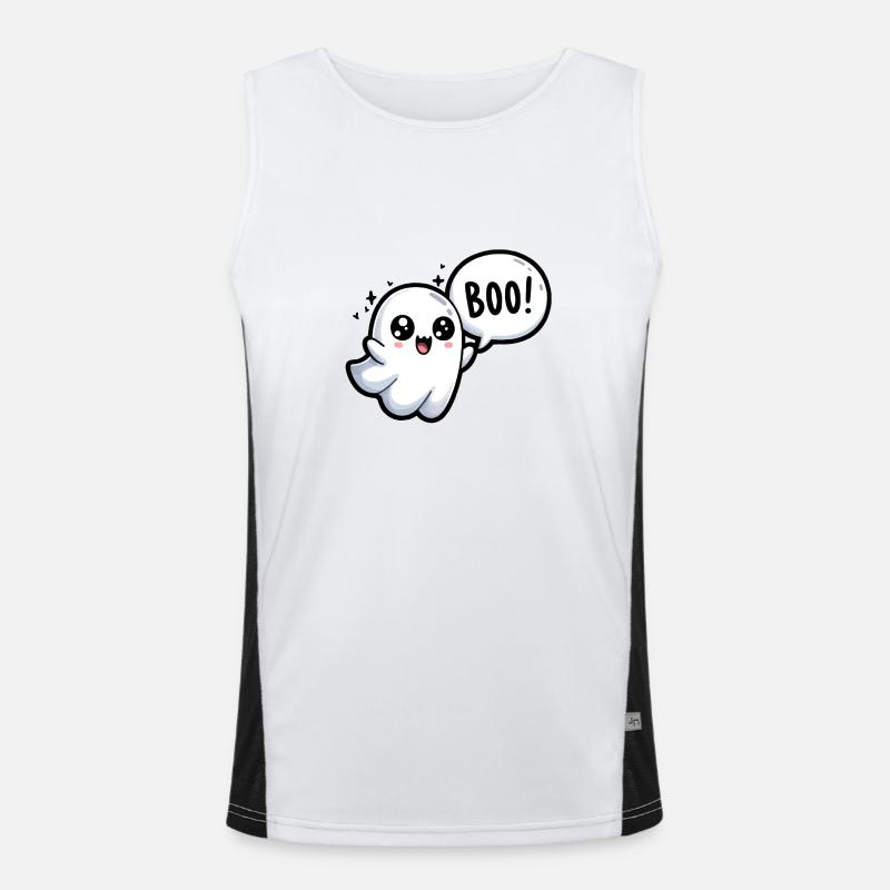 Phantom Halloween Men's Functional Contrast Tank Top 