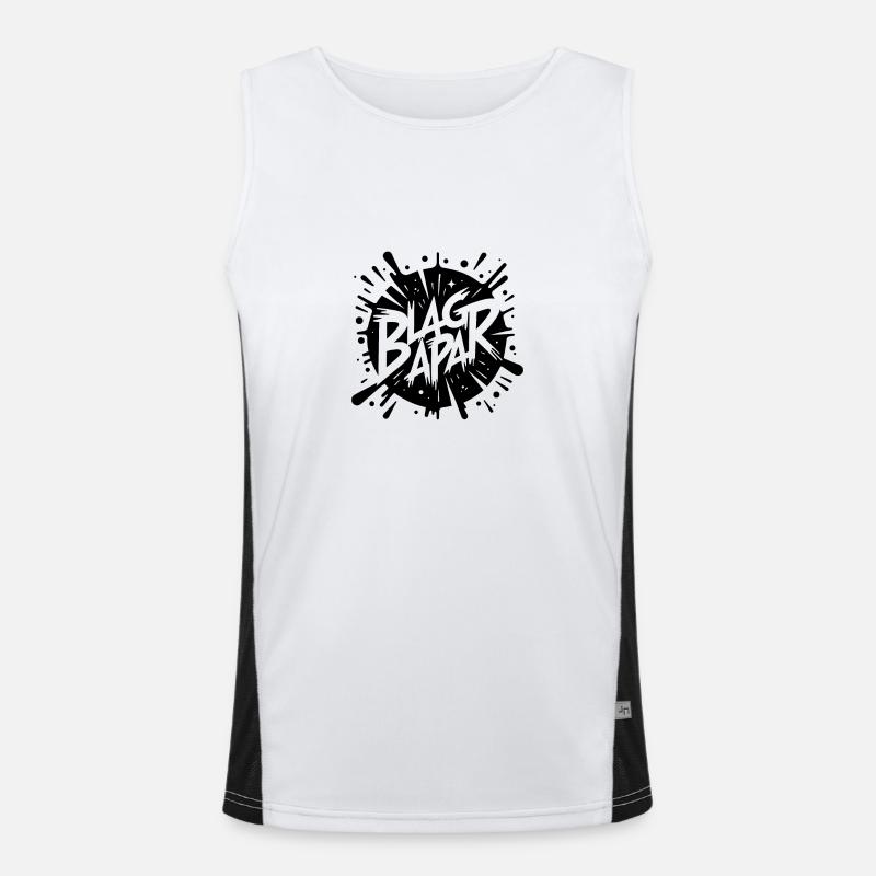 Blagapar Classic Men's Functional Contrast Tank Top 