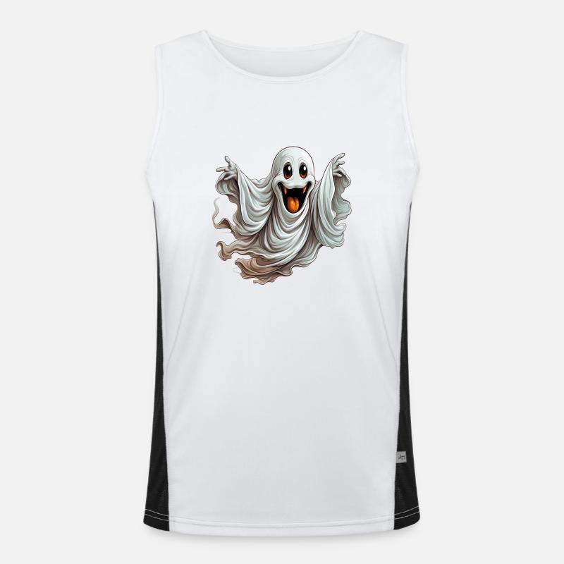 Ghosts, supernatural beings or imagination? Men's Functional Contrast Tank Top 