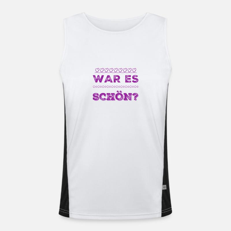 wie hat es dir gefallen? Funktionelles Kontrast-Tank Top für Männer 