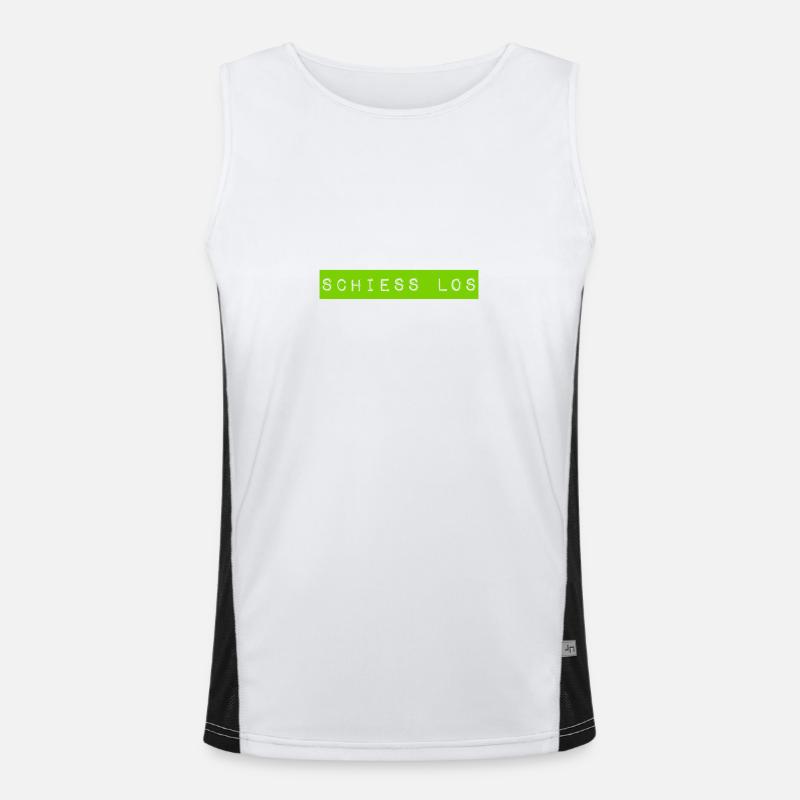 fang an Funktionelles Kontrast-Tank Top für Männer 
