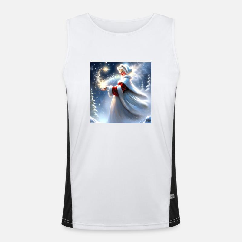 Joyeux Noel #3 Débardeur respirant contrasté Homme 