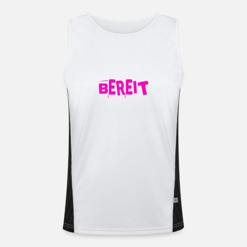 bereit Funktionelles Kontrast-Tank Top für Männer 