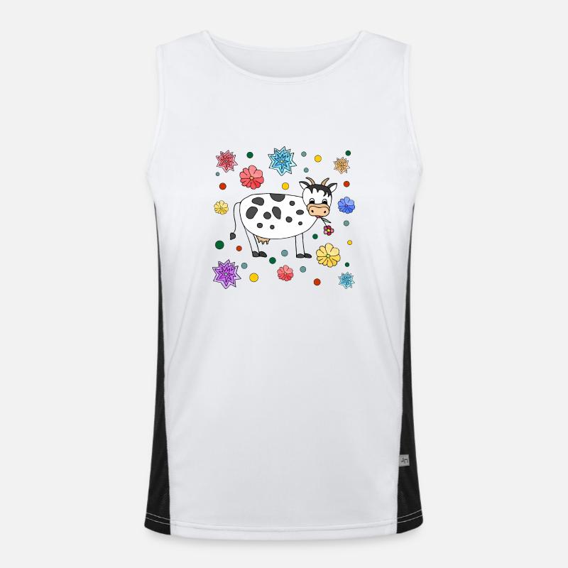 Ko Funktionell kontrasttanktopp för herrar 