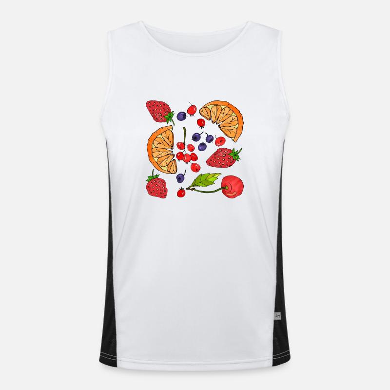 Fruit Débardeur respirant contrasté Homme 