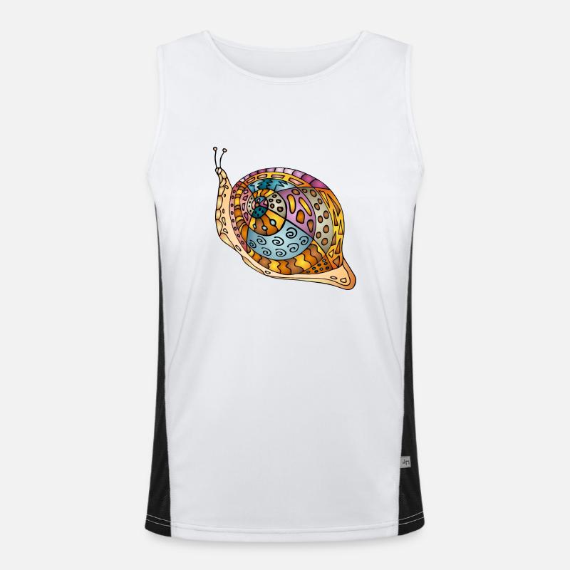Snail Men's Functional Contrast Tank Top 