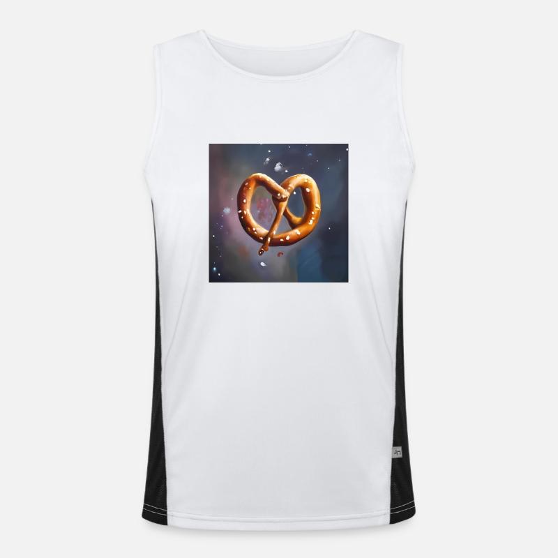 Pretzel Galaxy Men's Functional Contrast Tank Top 