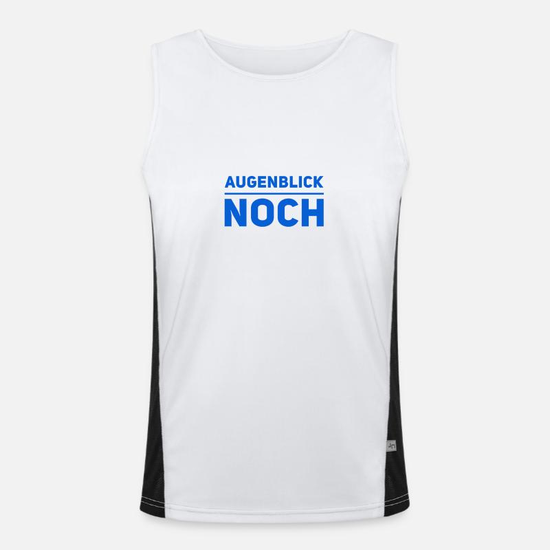 einen Augenblick bitte Funktionelles Kontrast-Tank Top für Männer 