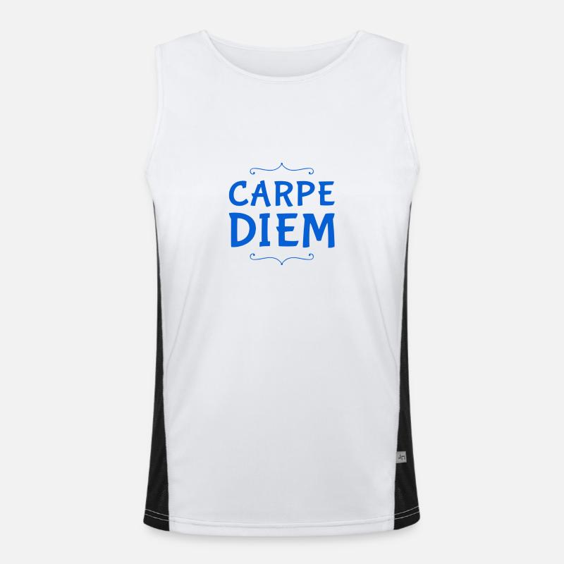 Day owls Men's Functional Contrast Tank Top 