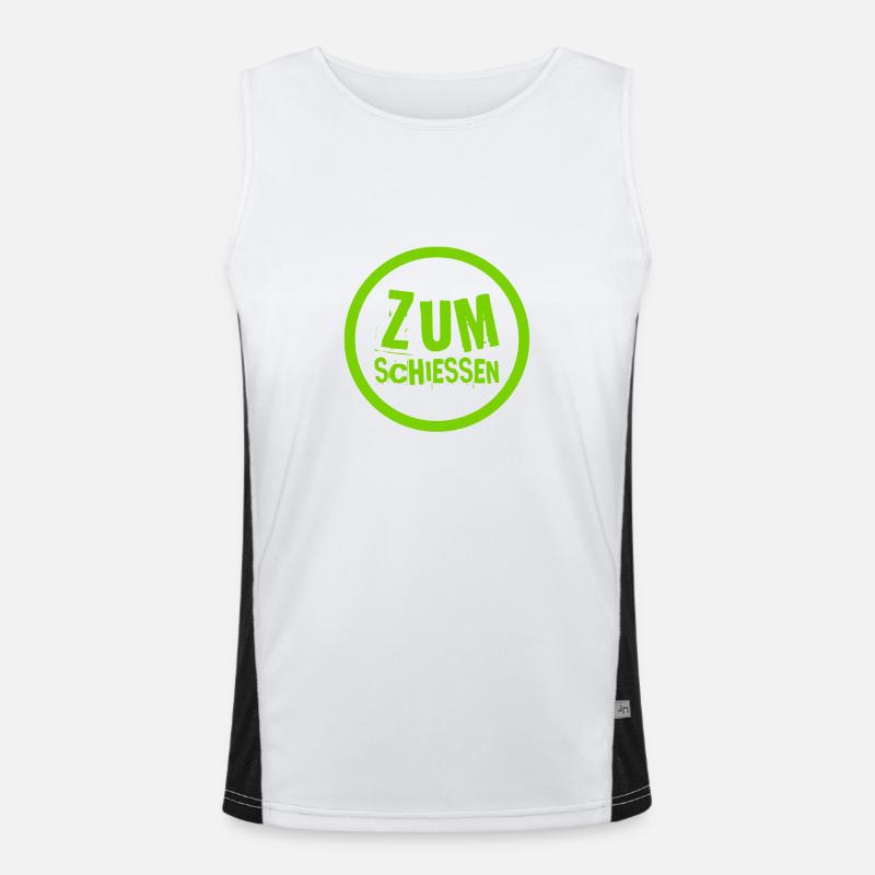 C’est bizarre Débardeur respirant contrasté Homme 