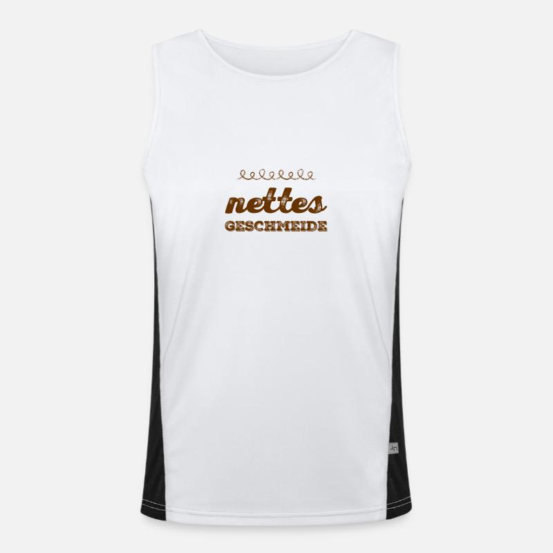 das steht mir Funktionelles Kontrast-Tank Top für Männer 