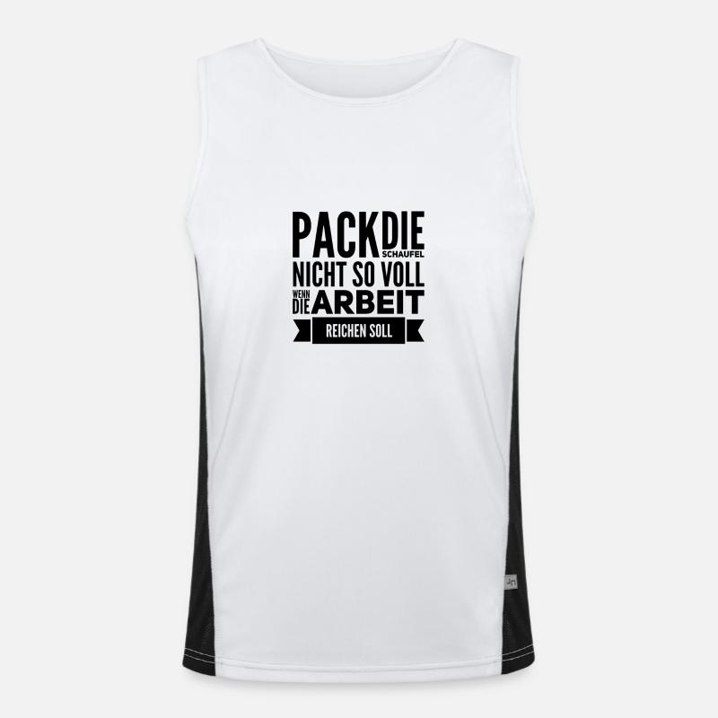 Take your time Men's Functional Contrast Tank Top 