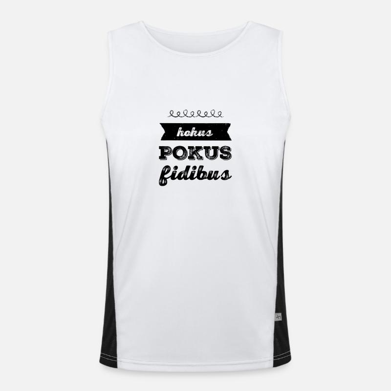 einfach magisch Funktionelles Kontrast-Tank Top für Männer 